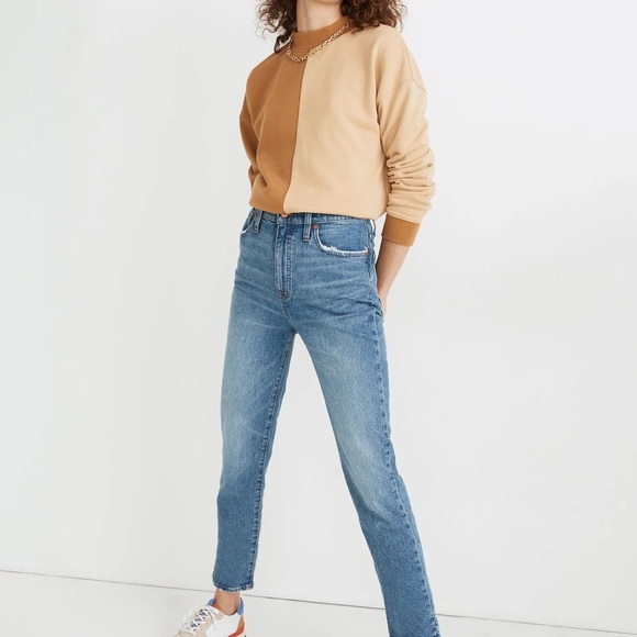 NWOT Madewell Classic Straight Jean - Picture 1 of 10